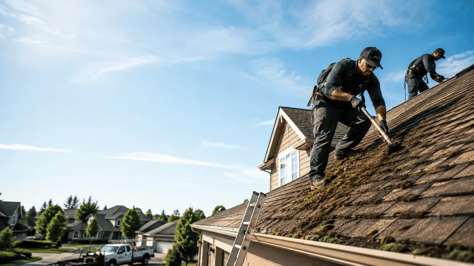 Roof Moss Removal in East Killingly, CT near me